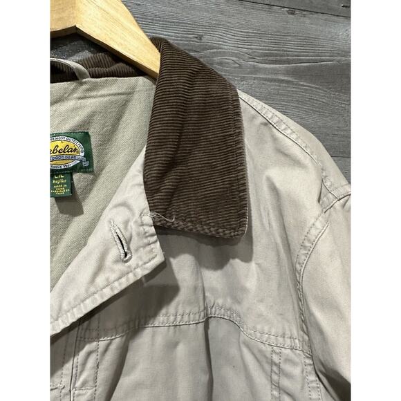 Cabela’s Men’s Jacket Collar Corduroy Tan Button Up Hunting - Picture 4 of 5